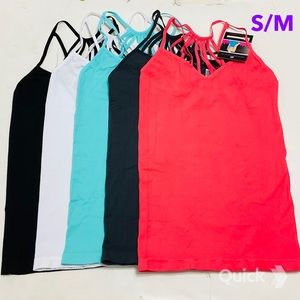 NWT 5 pcs Basic Cotton Camisoles